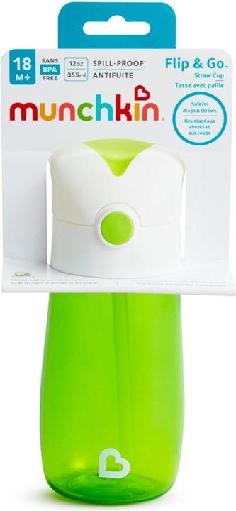 Image du produit Munchkin Bouteille Flip & Go 355 ml 18M (355 ml)
