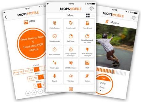 Actual product image Miops Mobile dongle for Olympus O1
