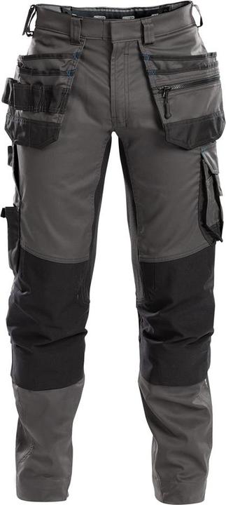 Produktbild Dassy Arbeitshose flux anthrazitgrau/schwarz Gr. 52 (42)
