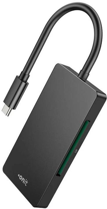 Actual product image Onit Card Reader External USB-C 3-in-1 (USB 3.0)