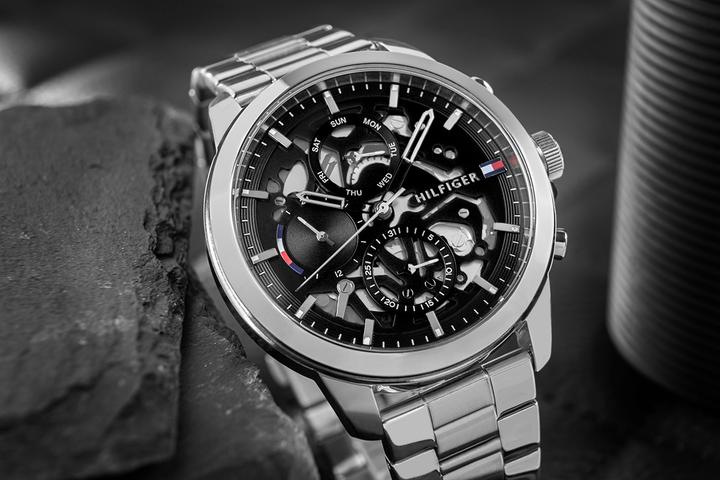 Actual product image Tommy Hilfiger Henry (Analogue wristwatch, 44 mm)