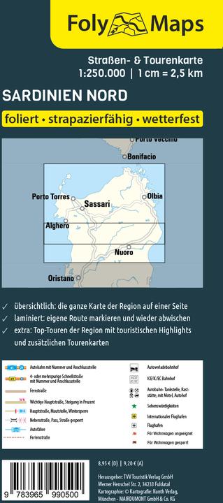 Immagine prodotto FolyMaps Sardegna Nord