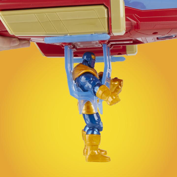 Actual product image Hasbro Marvel Avengers Epic Hero Series Iron Man Repulsor Blast Battle Jet, 4-Inch (10 cm) Vehicle & Action