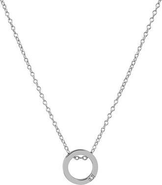 Trolli Troli - Steel necklace with round pendant VESN0743S (L)