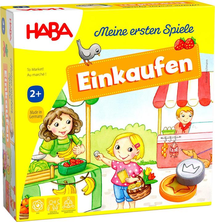 Actual product image Haba Game My first games