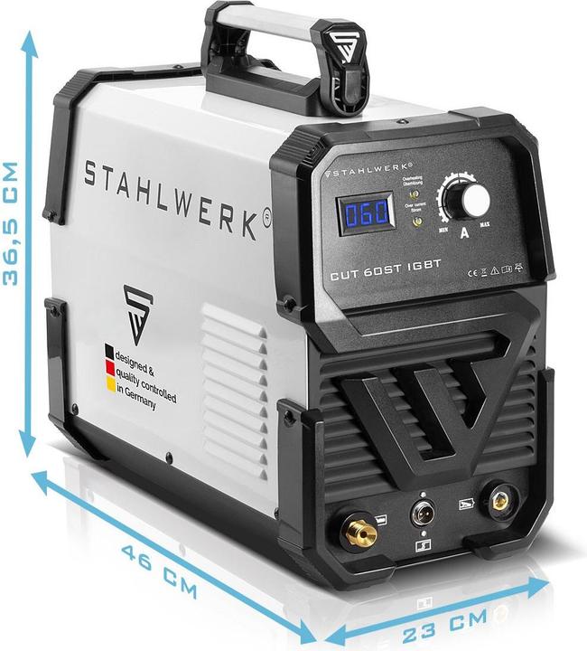 Immagine prodotto Stahlwerk Taglierina al plasma CUT 60 ST IGBT con 60 ampere fino a 24 mm di capacità di taglio