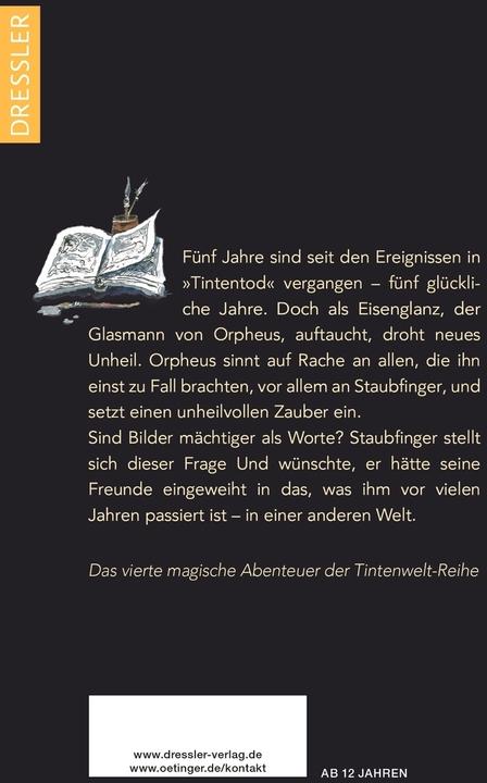 Produktbild Tintenwelt 4. Die Farbe der Rache (Deutsch, Cornelia Funke, 2025)