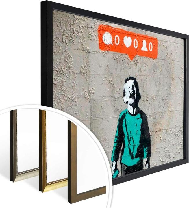 Image du produit Trenddeko Nobody likes me (Personne ne m'aime) (40 x 30 cm)