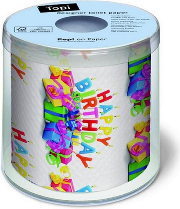 Actual product image Paper + Design Happy B-day (1 x)
