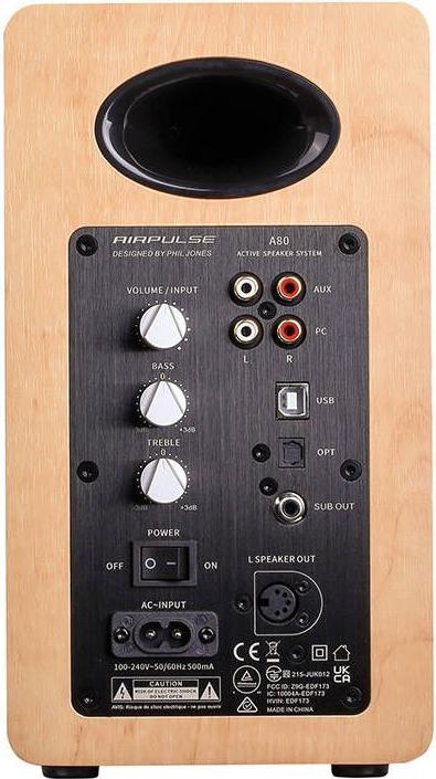 Produktbild Edifier Speakers Airpulse A80 (brown) (1 Paar, 20 W)