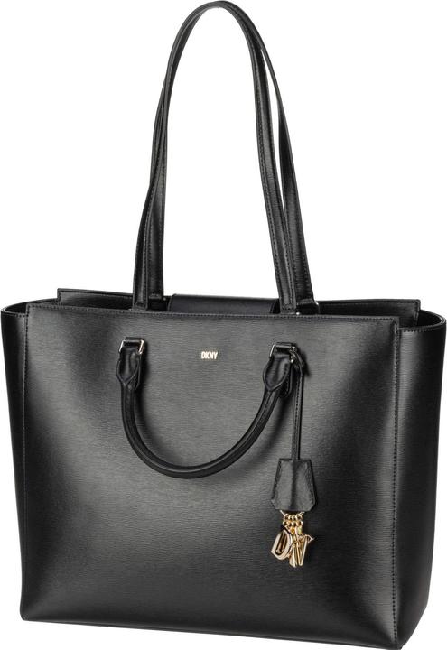DKNY Shopper Paige Sutton Leather Book Tote