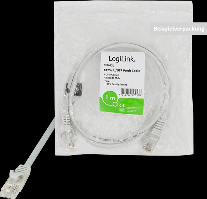 Produktbild LogiLink Netzwerkkabel (U/UTP, CAT5e, 7.50 m)