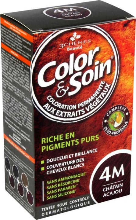 3 Chênes Coloration 4M châtain acajou (4M châtain acajou)