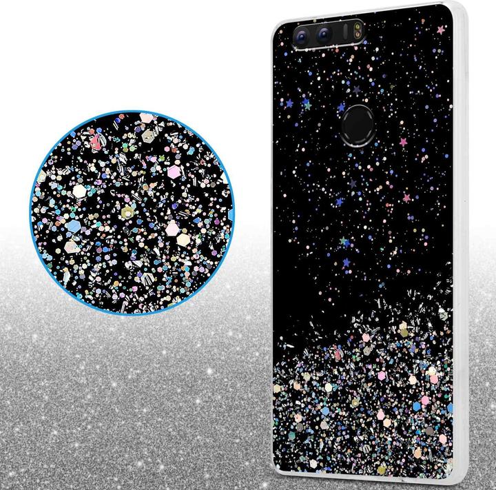Produktbild Cadorabo TPU Hülle mit Glitzer für Honor 8 / 8 PREMIUM (Honor 8 Premium)