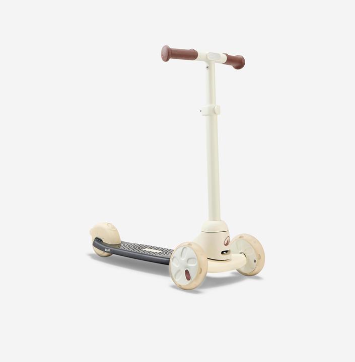 Oxelo Kids' 3-Wheeled Scooter B500 - Mocha