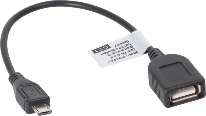 Produktbild AccuCell Adapterkabel Micro-USB OTG (USB On-The-Go)