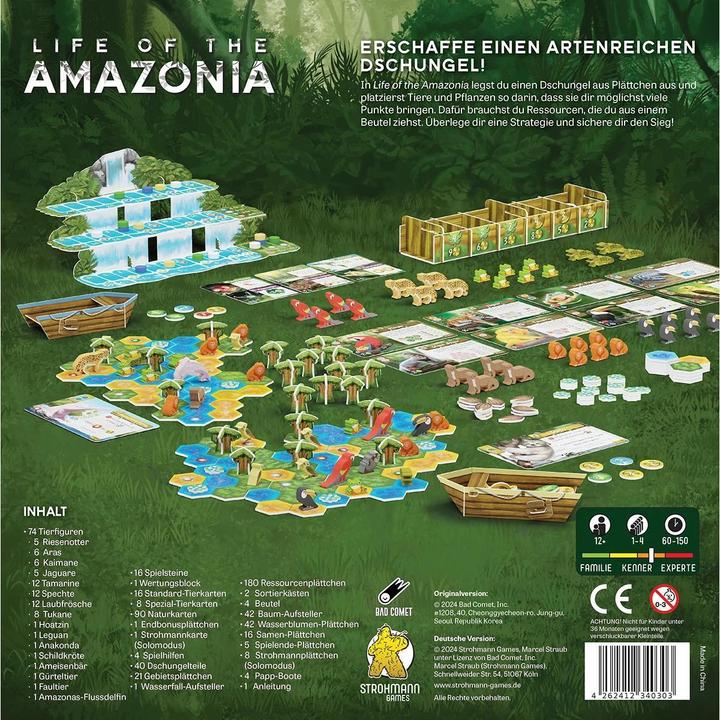 Produktbild Strohmann Games Life of the Amazonia (Deutsch)