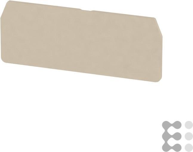 Actual product image Weidmüller End cover for ZSI2.5 fuse terminal