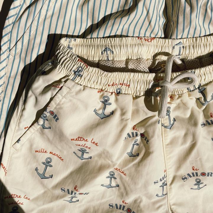 Actual product image Konges Slojd Asnou swim shorts Ancre (74)