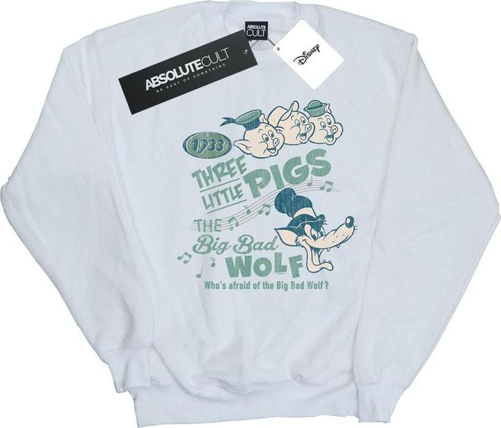 Image du produit Disney - Sweat THREE LITTLE PIGS WHO'S AFRAID OF THE BIG BAD WOLF - Homme (S)