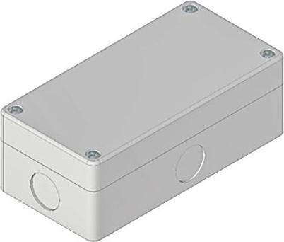 Produktbild Rs Pro Steuerstation Leergehäuse x Ø 22mm, 140 x 70 x 51mm, Grau, ABS, IP 65