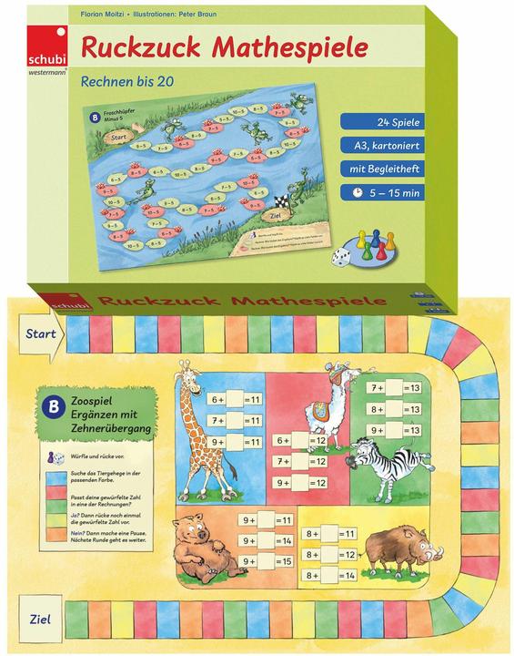 Produktbild Ruckzuck Mathespiele (Deutsch)