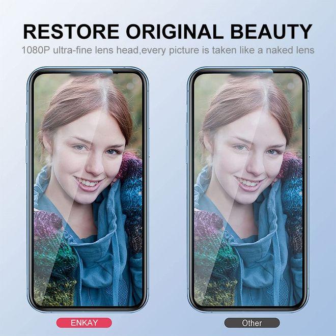 Produktbild Enkay Glitter Metall Kamera Ring (1 Stück, Apple iPhone 16 Plus, Apple iPhone 16)