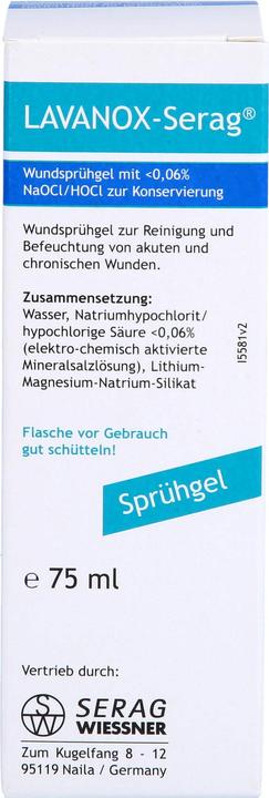 Produktbild Serag Wiessner LAVANOX Wundsprühgel (Hydrogel), 75 ml GEL (75 ml)