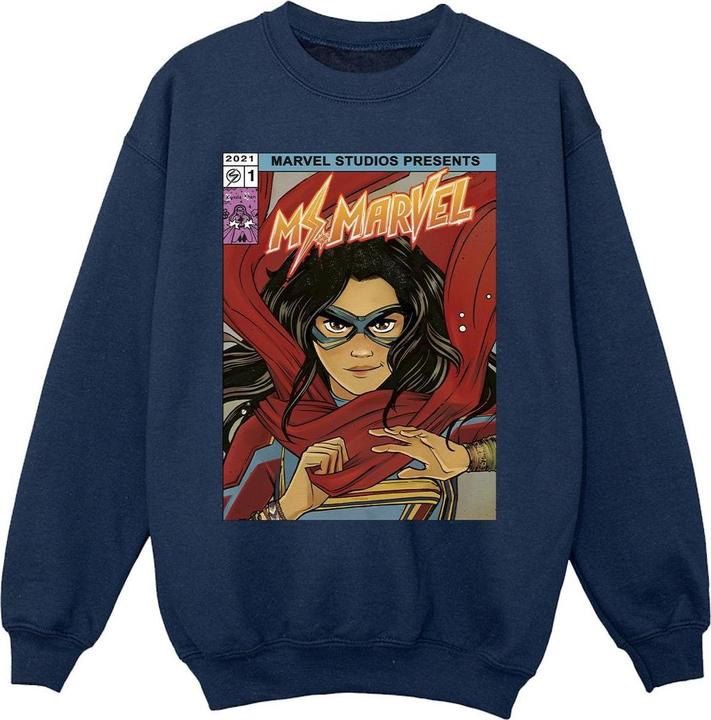 Actual product image Girls Ms Comic Poster Sweatshirt (116)