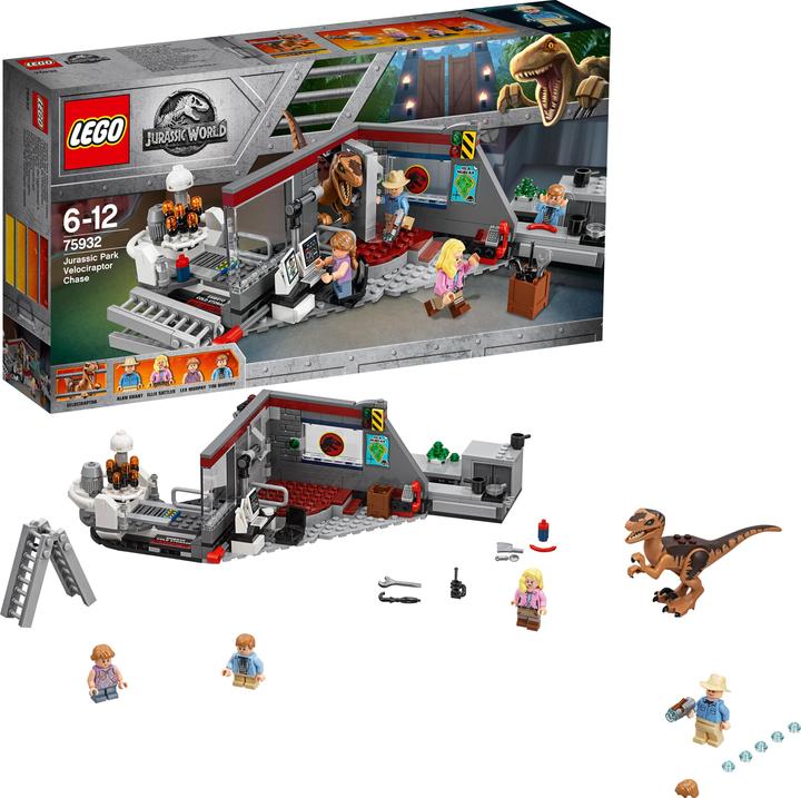 Immagine prodotto LEGO Jurassic World a caccia del Velociraptor (75932, LEGO Jurassic World)