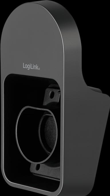 Actual product image LogiLink Wall holder with cable tray for car charging cable