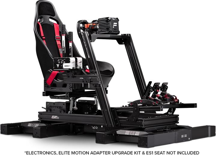 Next Level Racing GTElite Aluminium Simulator Cockpit - Wheel Plate Edition