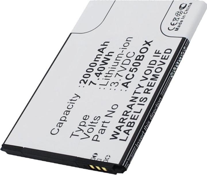 Produktbild AccuCell Akku Gigabyte GSmart Mika M2 Akku AC50Box