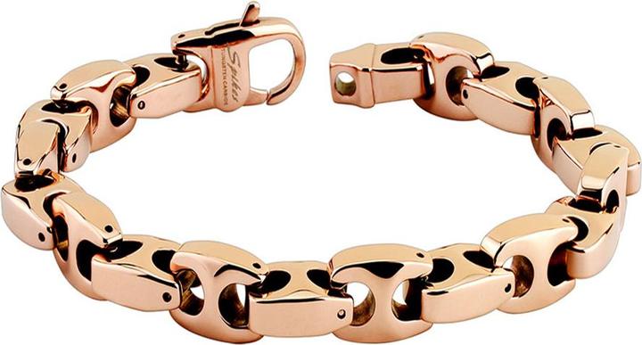 Star Piercing Gliederarmband rosegold Anker (Wolfram, ohne Messing)