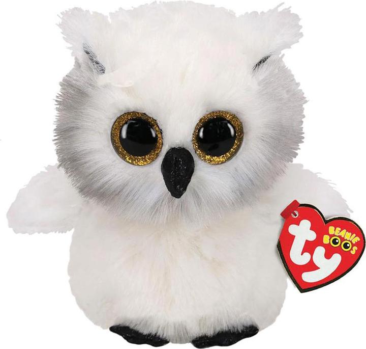 Actual product image Ty Beanie Boo's Austin Owl 15cm (15 cm)