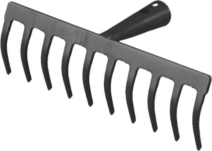 Immagine prodotto Siena Garden Rastrello da giardino 12 denti 31 cm senza manico antracite
