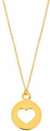 Collier Heart, 14 K Gelbgold (14 Karat Gelbgold (585) poliert)