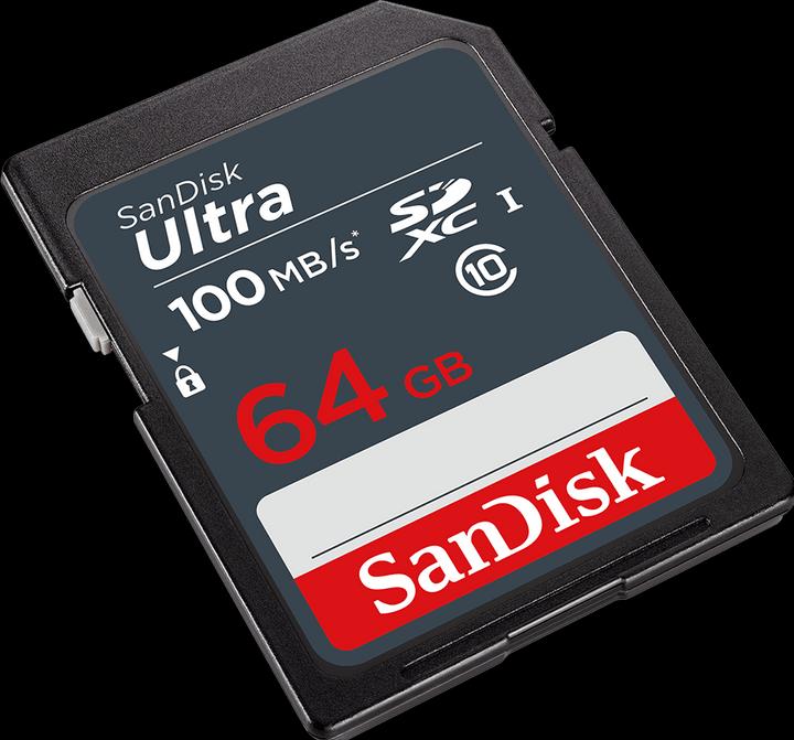 Produktbild SanDisk Ultra (64 GB, SDXC, U1, UHS-I)