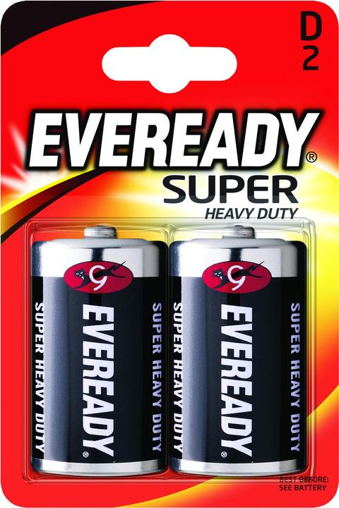 Image du produit Energizer Eveready LR20 SHD Mono Blister de 2 piles (2 pcs, D)