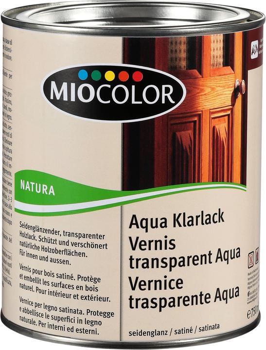 Actual product image Miocolor Aqua Clear Varnish (Colorless, 0.75 l)
