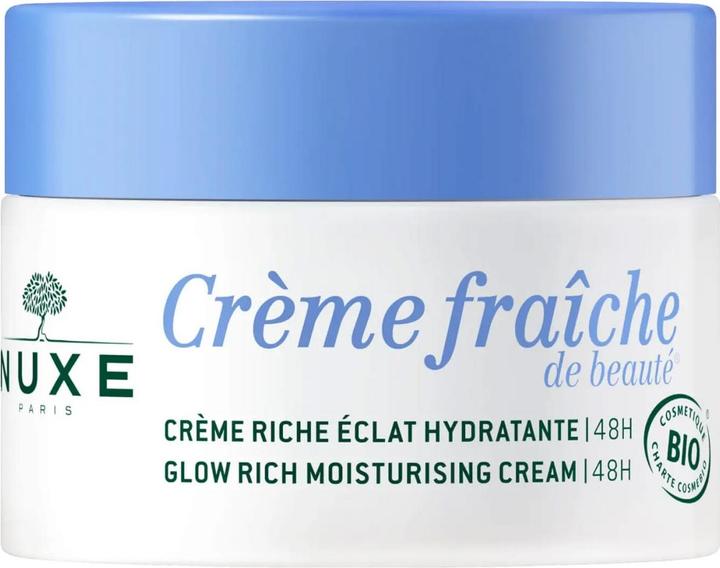 Actual product image Nuxe Creme Fraiche De Beauté Riche Hydratant BIO 50 ml (50 ml, Day cream)
