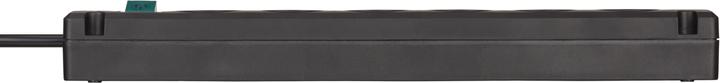 Productafbeelding Brennenstuhl 1150660415 Meervoudige wandcontactdoos met schakelaar Zwart aardcontact 1 S (5 x, CEE 7/3, 3 m)