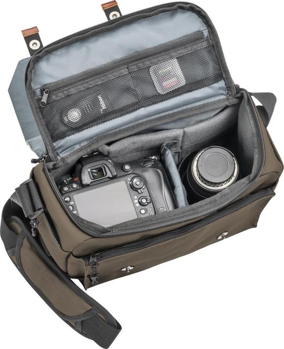 Immagine prodotto mantona Borsa fotografica Milano grande (Borsa a tracolla per fotocamera)