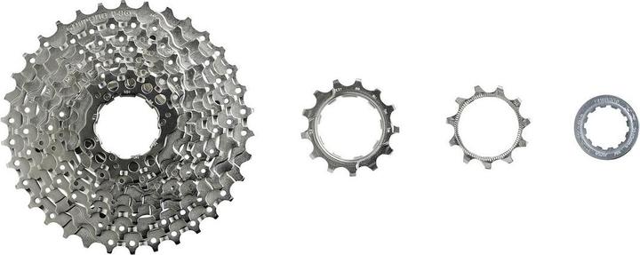 Actual product image Shimano CS-HG400-9 cassette 9-speed (9-speed, 11-34)