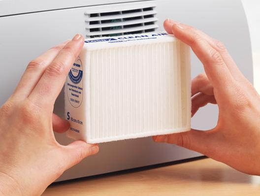 Actual product image tesa Clean Air fine dust filter M for laser printers
