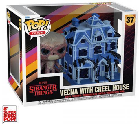 Image du produit Funko Stranger Things POP! Town Figurine vinyle Vecna with Creel House 9 cm