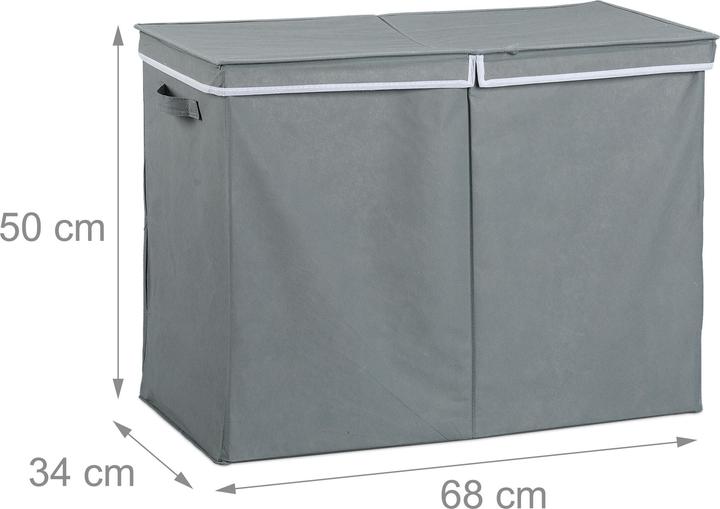 Immagine prodotto Relaxdays Cesto per la biancheria (100 l)