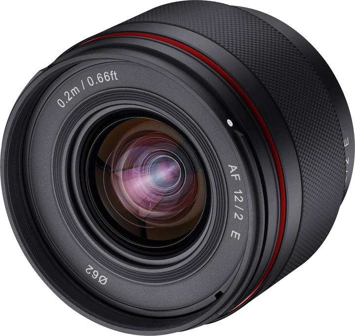 Actual product image Samyang AF 12mm f/2.0 Sony E (Sony E, APS-C / DX)