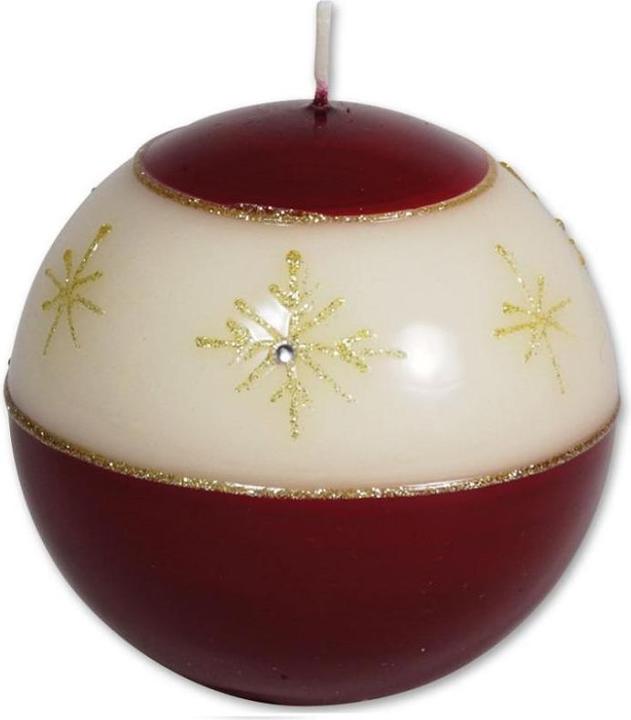 Immagine prodotto Seyko Geschenke 110470 - Palla di candela "Mercurio" rosso, 10 cm