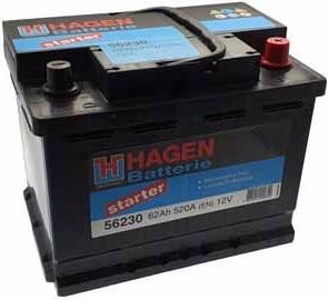 Produktbild Hagen 56230 (12 V, 62 Ah, 520 A)
